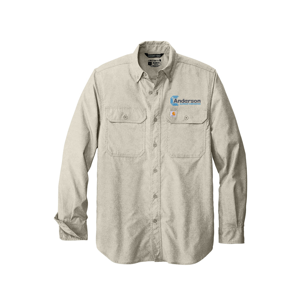 Anderson Aluminum - Carhartt Force® Solid Long Sleeve Shirt