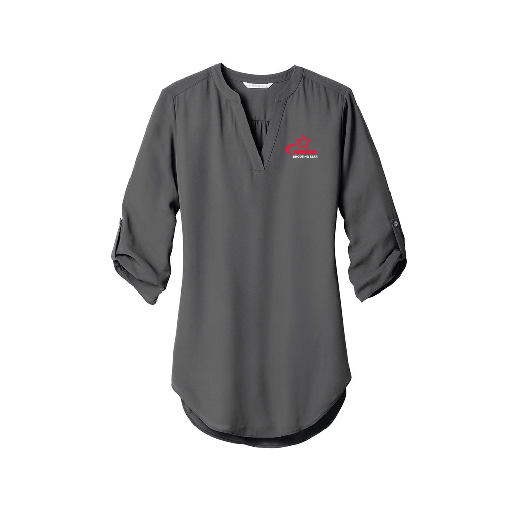 SIMONA Stars - Port Authority ® Women's 3/4-Sleeve Tunic Blouse