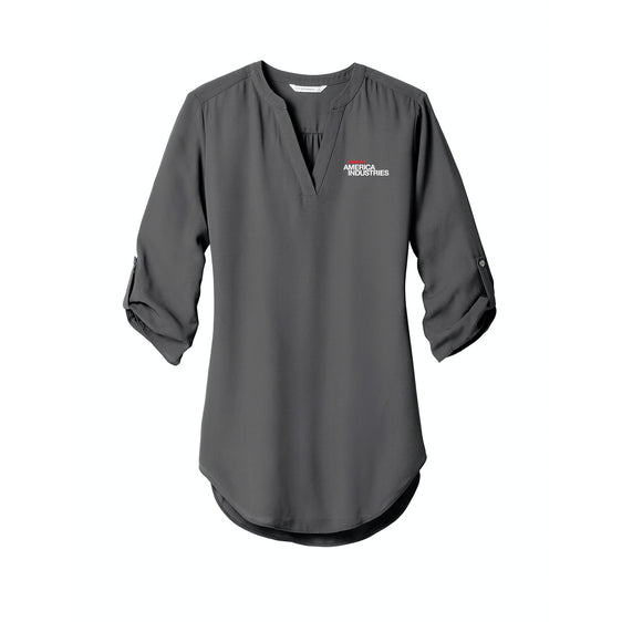 SIMONA America Industries - Port Authority ® Women's 3/4-Sleeve Tunic Blouse