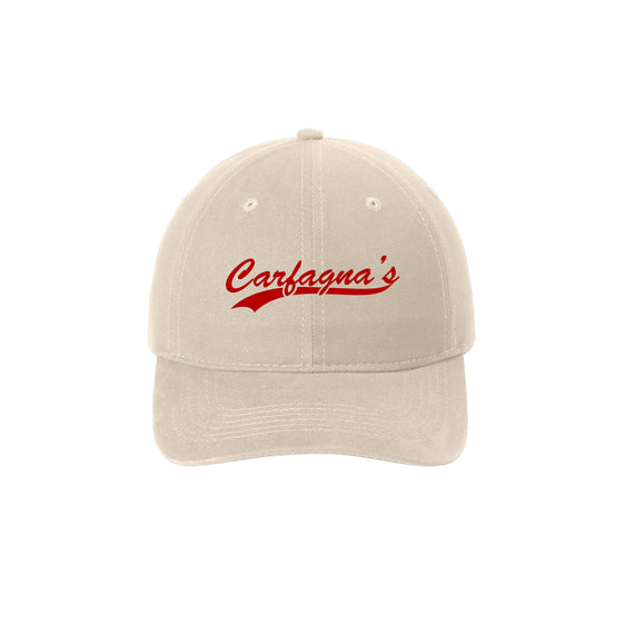 Carfagnas Market Staff - Port & Co™ Brushed Twill Low Profile Cap