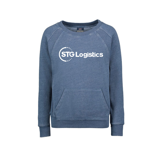 STG Logistics - MV Sport - Women's Angel Fleece Michaela Crewneck Sweatshirt