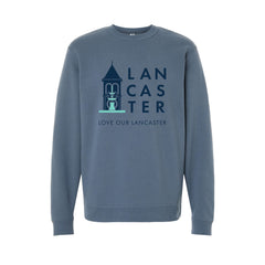 City of Lancaster - Unisex Midweight Crewneck Sweatshirt - Full Chest