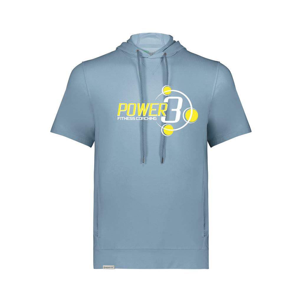 Power 3 - Ventura Soft Knit Short Sleeve Hoodie
