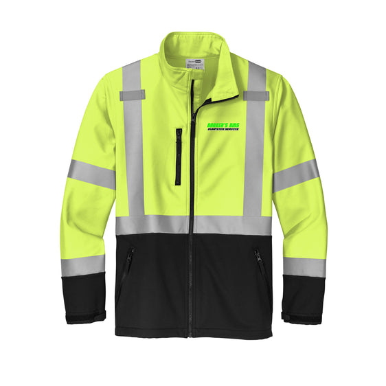 Barker's Bins Dumpster Service - CornerStone® ANSI 107 Class 3 Soft Shell Jacket