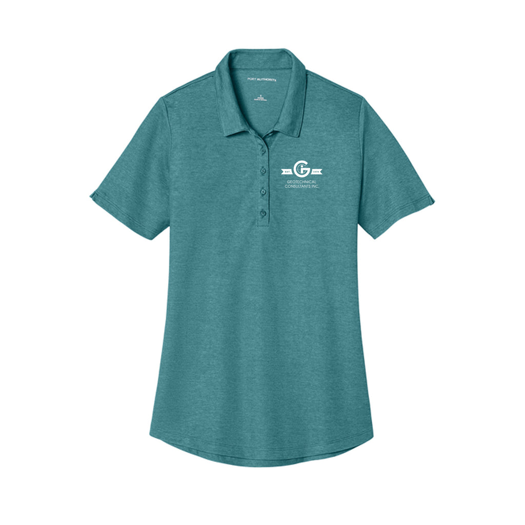 GCI - Port Authority® Women's Fine Pique Blend Polo