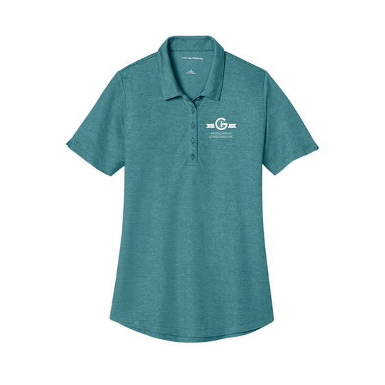 GCI - Port Authority® Women's Fine Pique Blend Polo