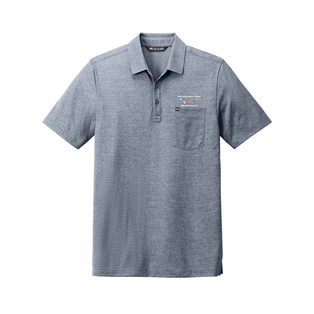 Dunning Motors - TravisMathew Oceanside Heather Pocket Polo