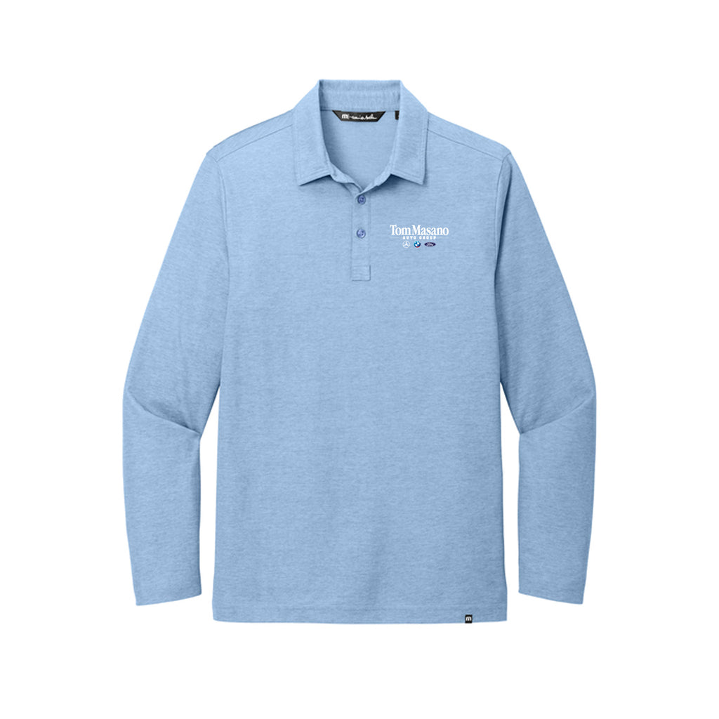 Tom Masano Auto Group - TravisMathew Oceanside Heather Long Sleeve Polo