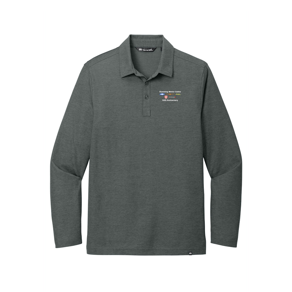 Dunning Motors - TravisMathew Oceanside Heather Long Sleeve Polo