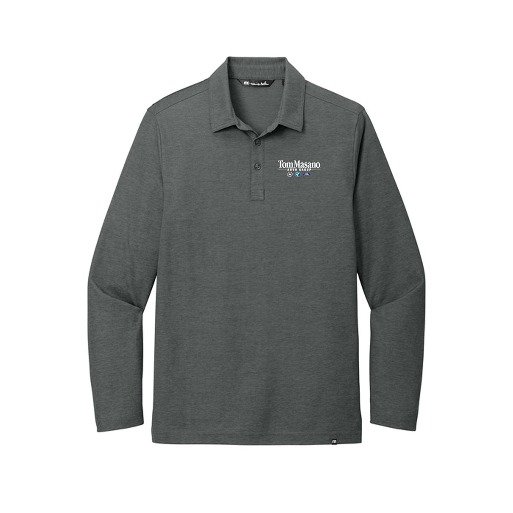 Tom Masano Auto Group - TravisMathew Oceanside Heather Long Sleeve Polo