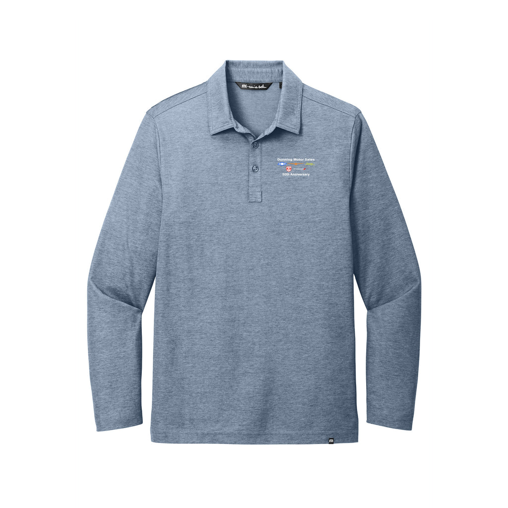 Dunning Motors - TravisMathew Oceanside Heather Long Sleeve Polo