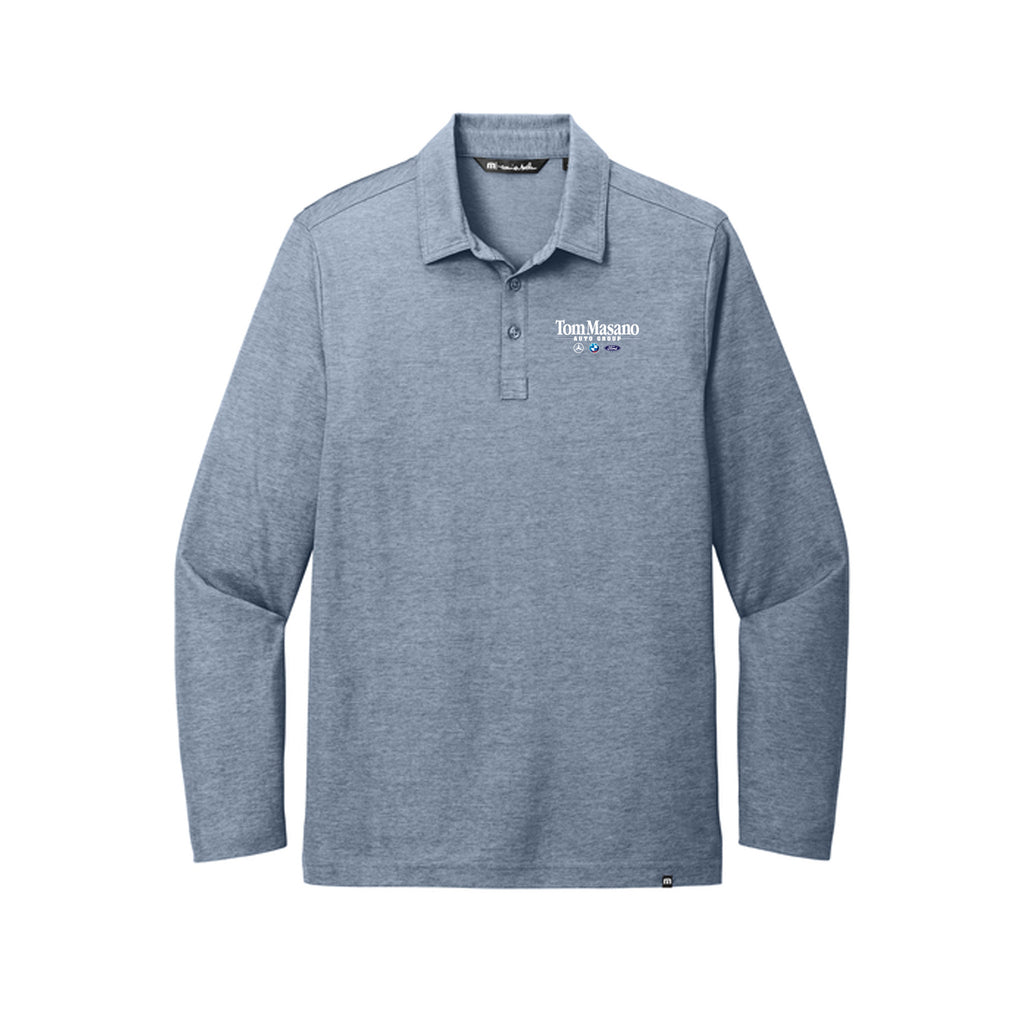 Tom Masano Auto Group - TravisMathew Oceanside Heather Long Sleeve Polo