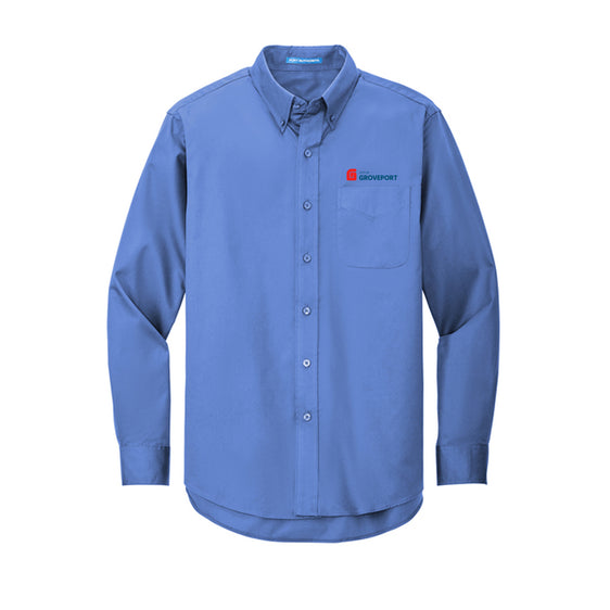City of Groveport - Port Authority® Tall Long Sleeve Easy Care Shirt