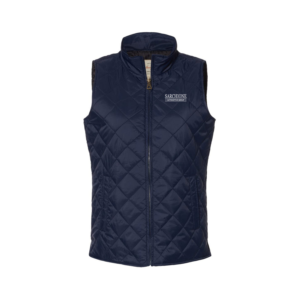 Sarchione Automotive - Weatherproof - Women's Vintage Diamond Quilted Vest