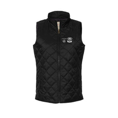 Germain Easton Business Office - Women's Vintage Diamond Quilted Vest