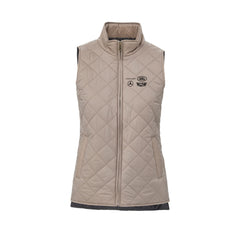 Germain Easton Business Office - Women's Vintage Diamond Quilted Vest