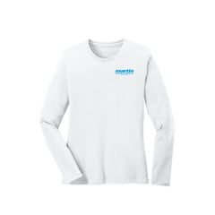 Martin Painting - Port & Company® Women's Long Sleeve Core Cotton Tee