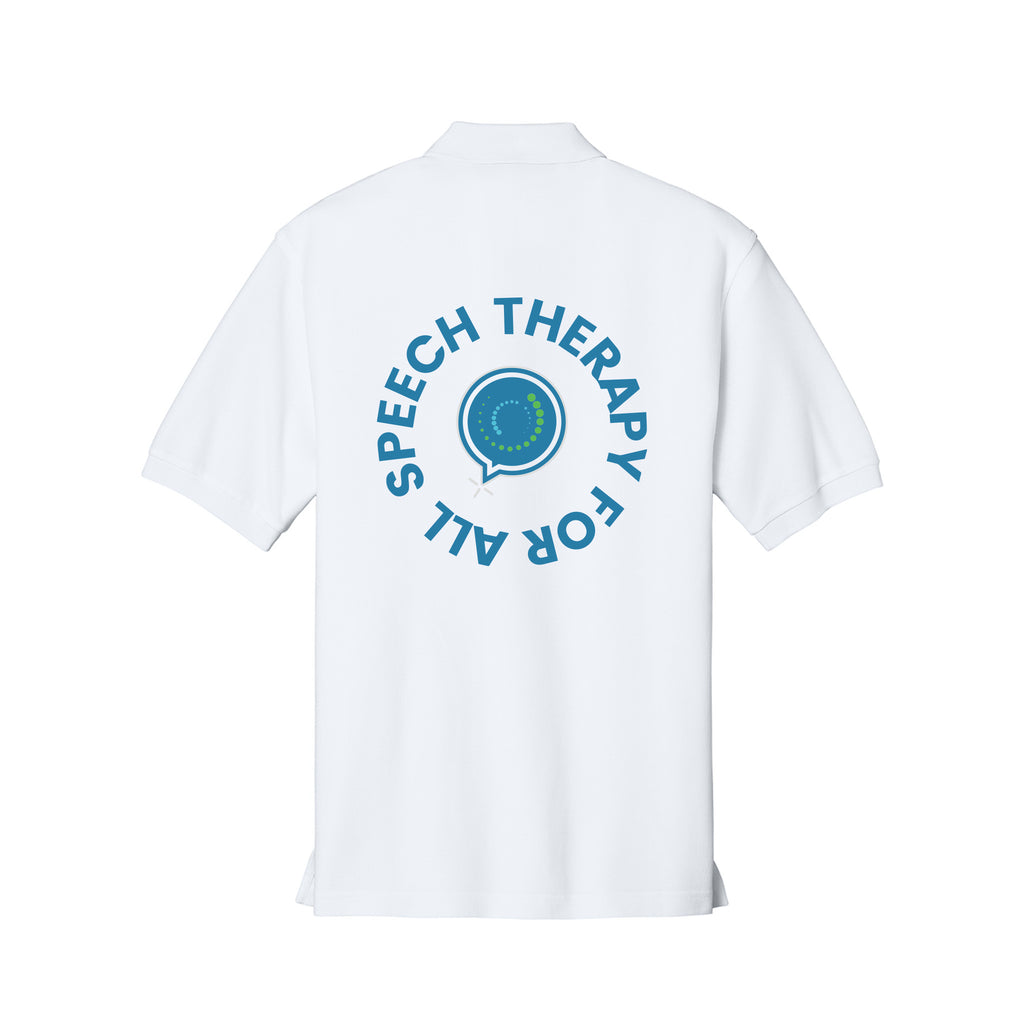 Speech Therapy For All - Port Authority® Silk Touch™ Polo With Backs