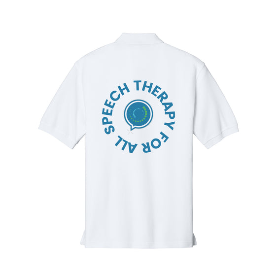 Speech Therapy For All - Port Authority® Silk Touch™ Polo With Backs