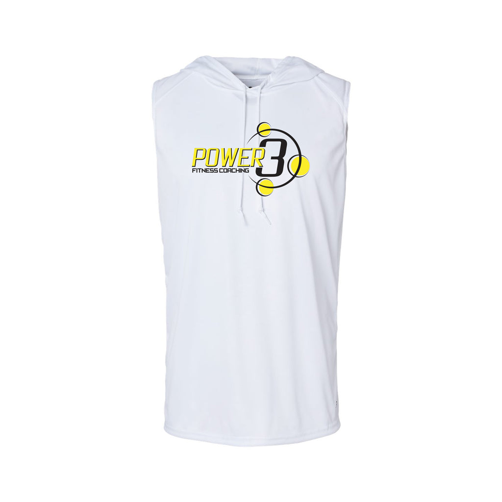 Power 3 - Badger - B-Core Sleeveless Hooded T-Shirt