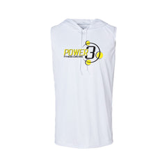 Power 3 - Badger - B-Core Sleeveless Hooded T-Shirt