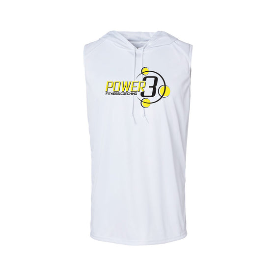 Power 3 - Badger - B-Core Sleeveless Hooded T-Shirt