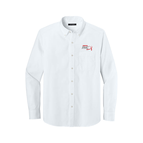 Simona PMC - Port Authority® Long Sleeve Nailhead Easy Care Shirt