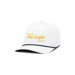 Team Old English Golf - PACIFIC HEADWEAR WEEKENDER PERFORATED SNAPBACK CAP