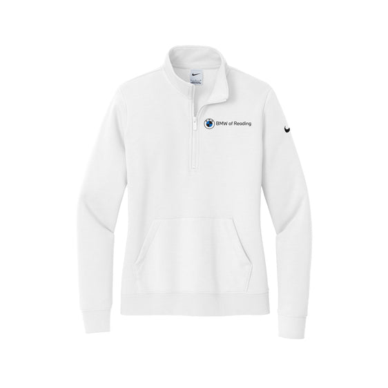BMW of Reading - Nike Ladies Club Fleece Sleeve Swoosh 1/2-Zip