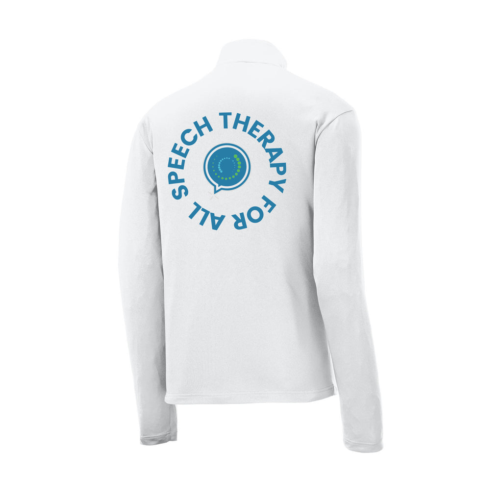 Speech Therapy For All - Sport-Tek® PosiCharge® Competitor™ 1/4-Zip Pullover With Backs