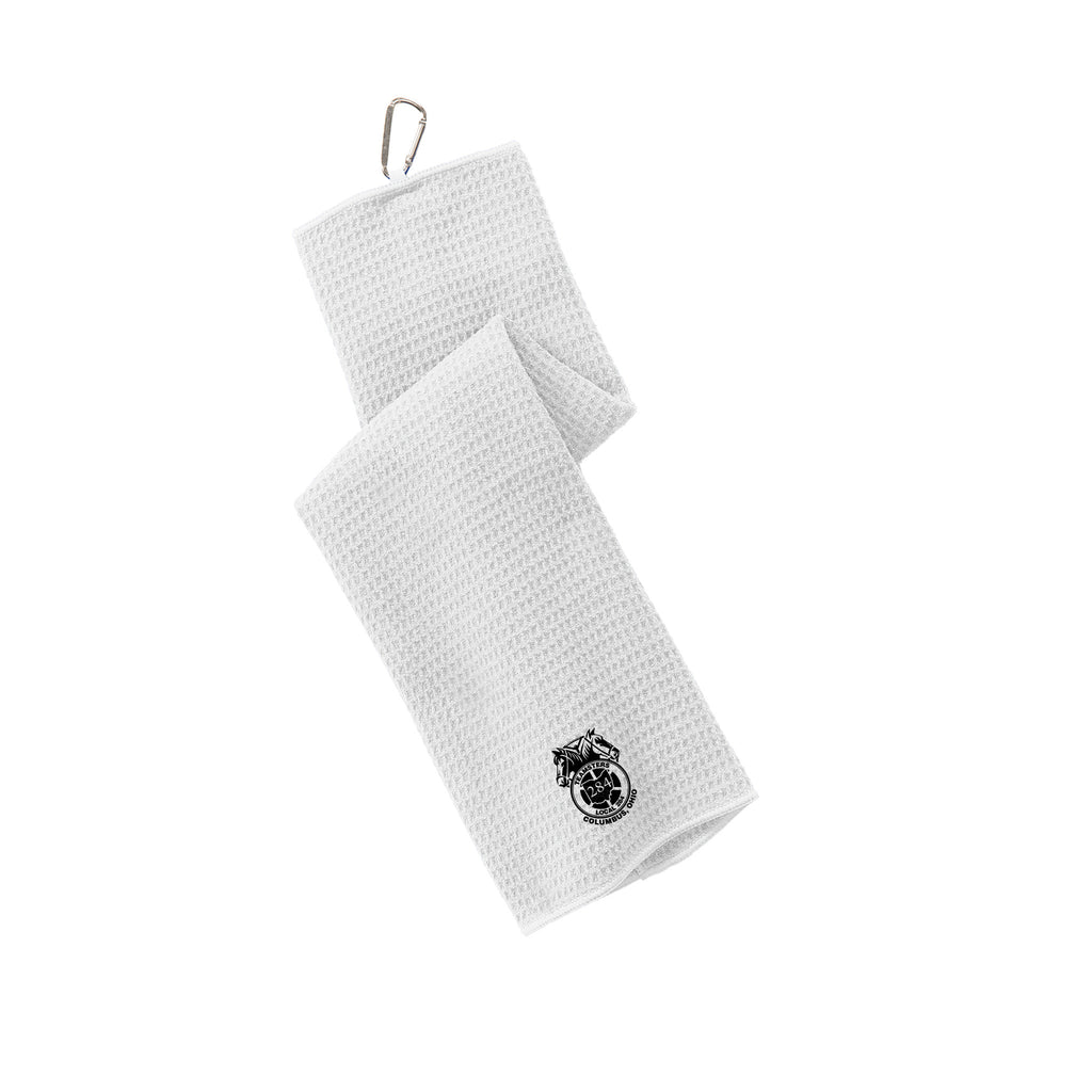 Teamsters Local 284 - Port Authority® Waffle Microfiber Golf Towel