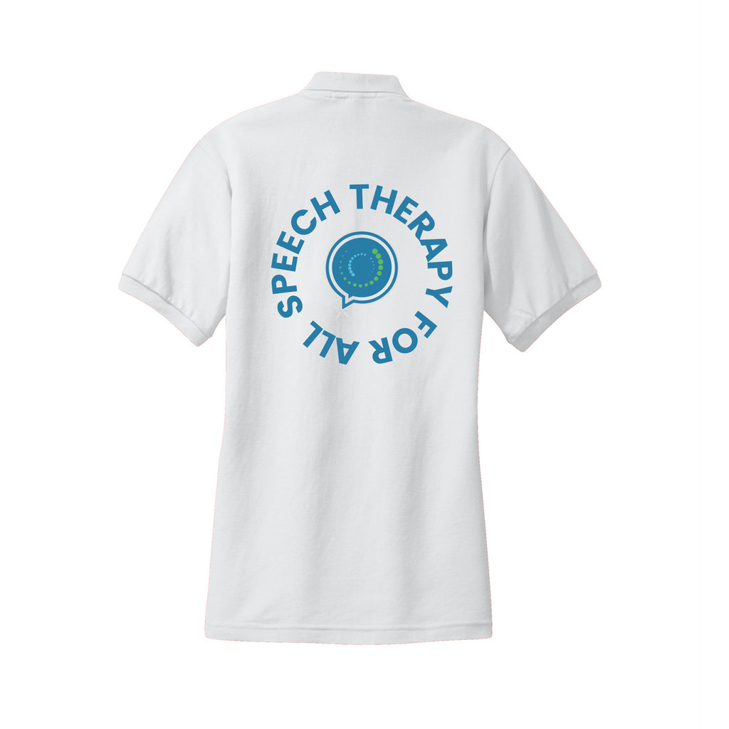 Speech Therapy For All - Port Authority® Women's Silk Touch™ Polo With Backs
