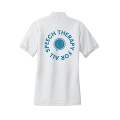 Speech Therapy For All - Port Authority® Women's Silk Touch™ Polo With Backs