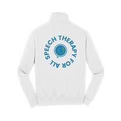 Speech Therapy For All - Sport-Tek® 1/4-Zip Sweatshirt With Backs