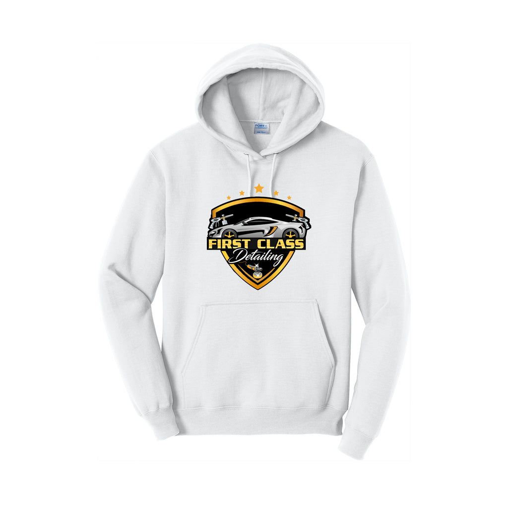 First Class Detailing - Port & Company® Core Fleece Pullover Hooded Sweatshirt