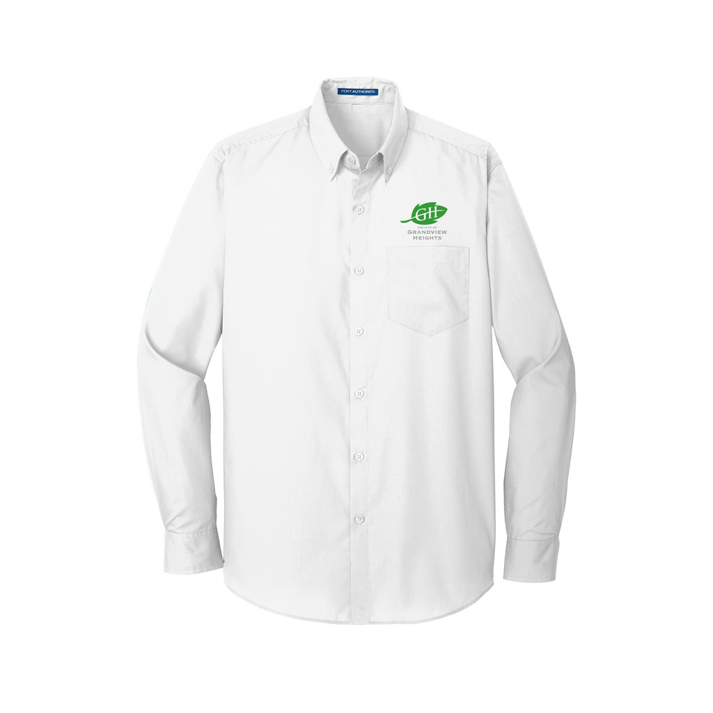 City of Grandview Heights - Port Authority® Long Sleeve Carefree Poplin Shirt