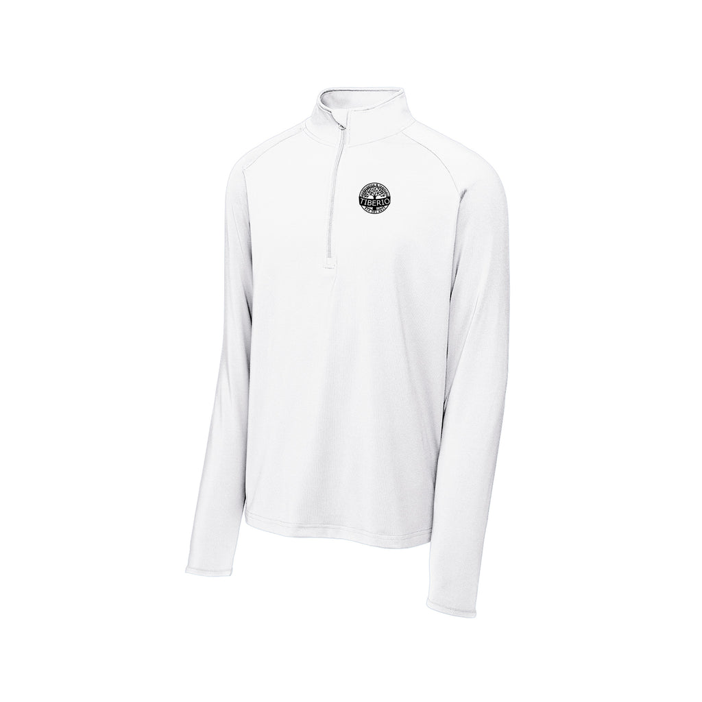 Tiberio Landscaping - Sport-Tek® Sport-Wick® Stretch 1/4-Zip Pullover