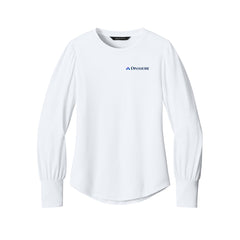 Dinsmore - Mercer+Mettle® Women’s Stretch Jersey Long Sleeve Blouson Top