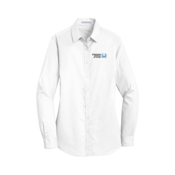 Johnson Honda of Stuart - Port Authority® Women's SuperPro™ Twill Shirt