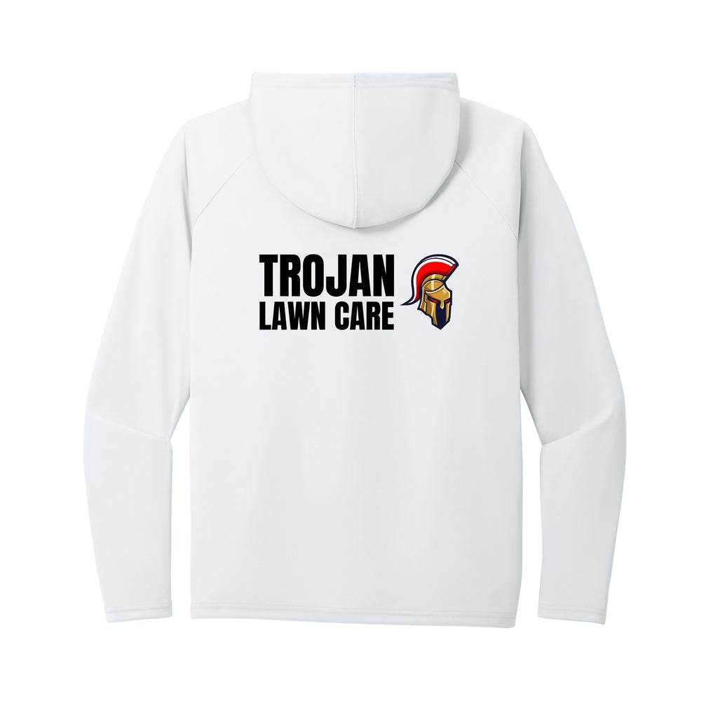 Trojan Lawn Care - Port & Co™ Performance Pullover Hooded Tee
