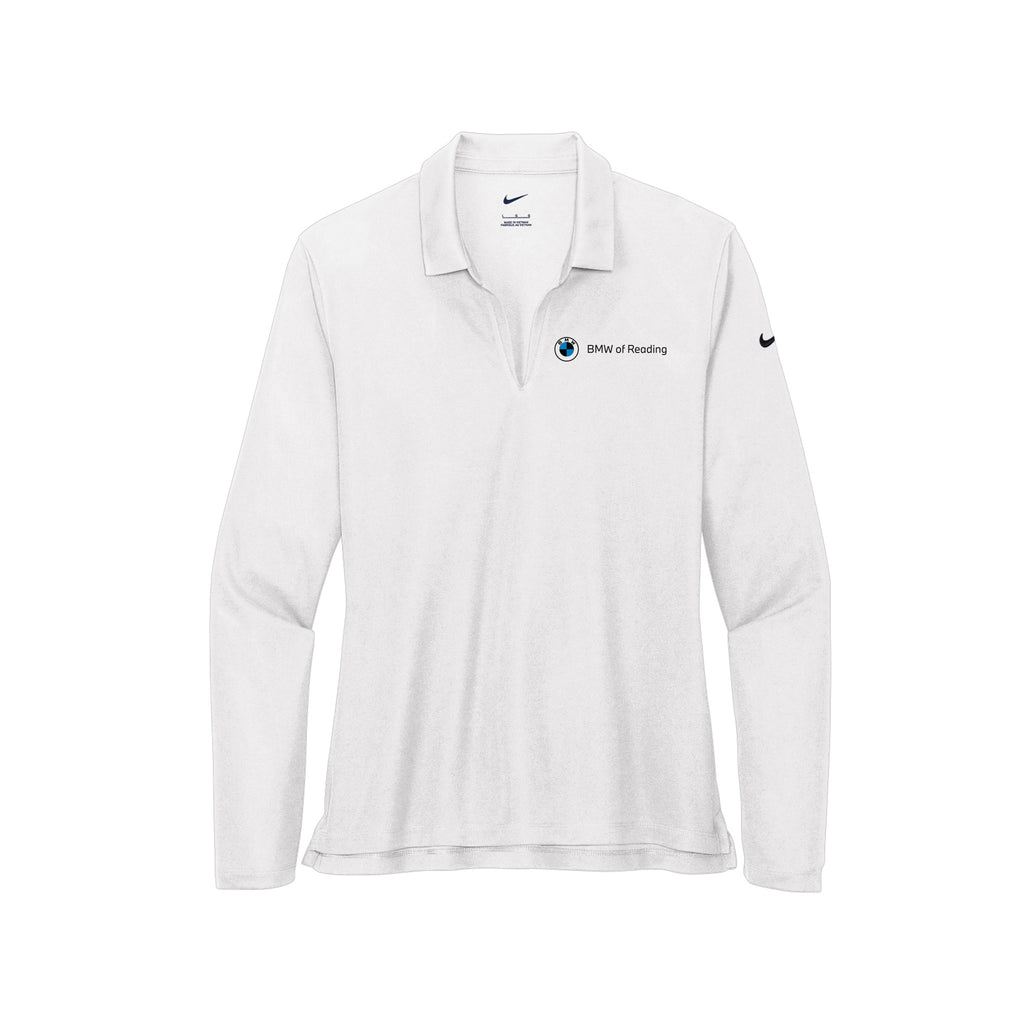 BMW of Reading - Nike Ladies Dri-FIT Micro Pique 2.0 Long Sleeve Polo