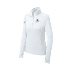 Liberty Automotive - Sport-Tek® Women's Sport-Wick® Stretch 1/4-Zip Pullover