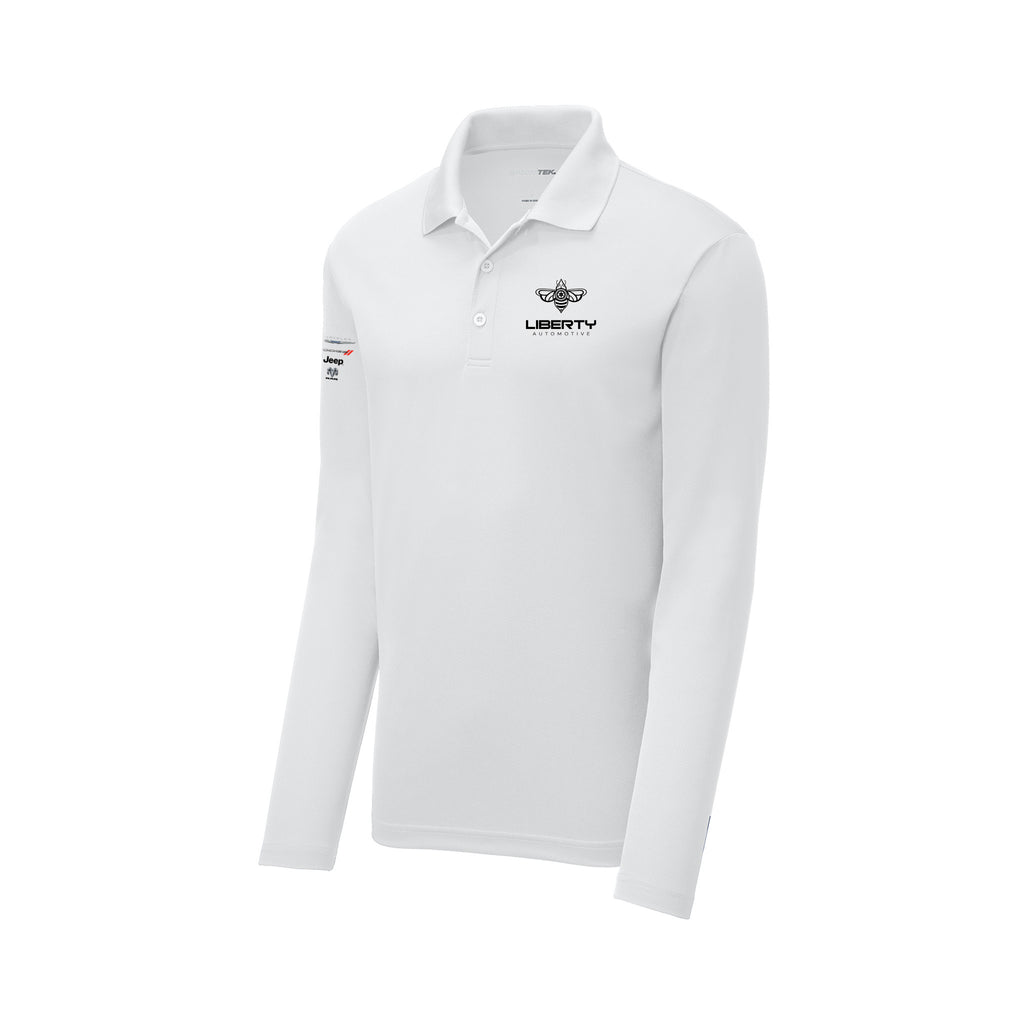 Liberty Automotive - Sport-Tek ® PosiCharge ® RacerMesh ® Long Sleeve Polo