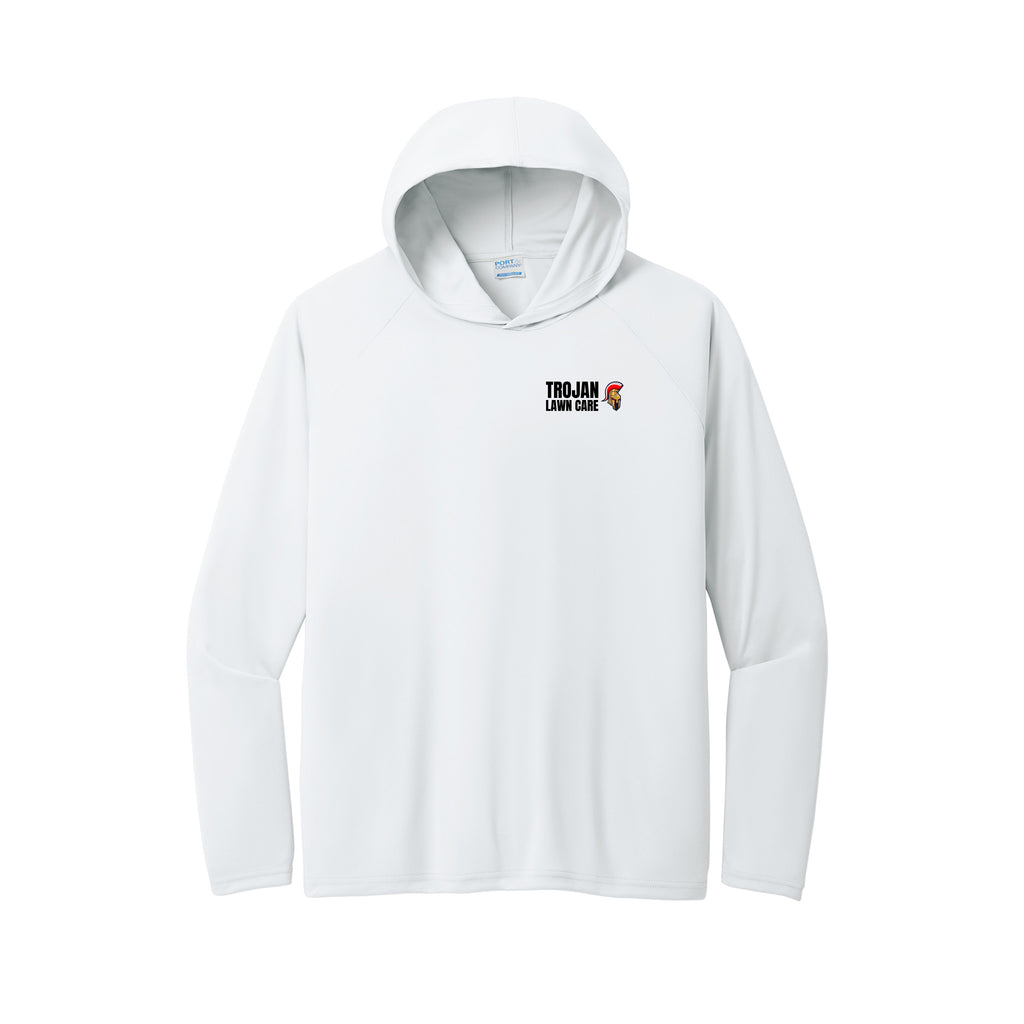 Trojan Lawn Care - Port & Co™ Performance Pullover Hooded Tee
