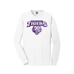 Pickerington Central Soccer - Port & Company Beach Wash Garment-Dyed Long Sleeve Tee