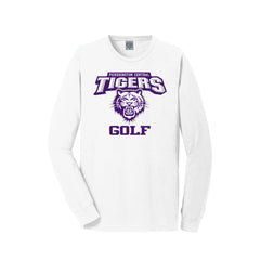 Pikcerington Central Golf - Port & Company® Beach Wash® Garment-Dyed Long Sleeve Tee