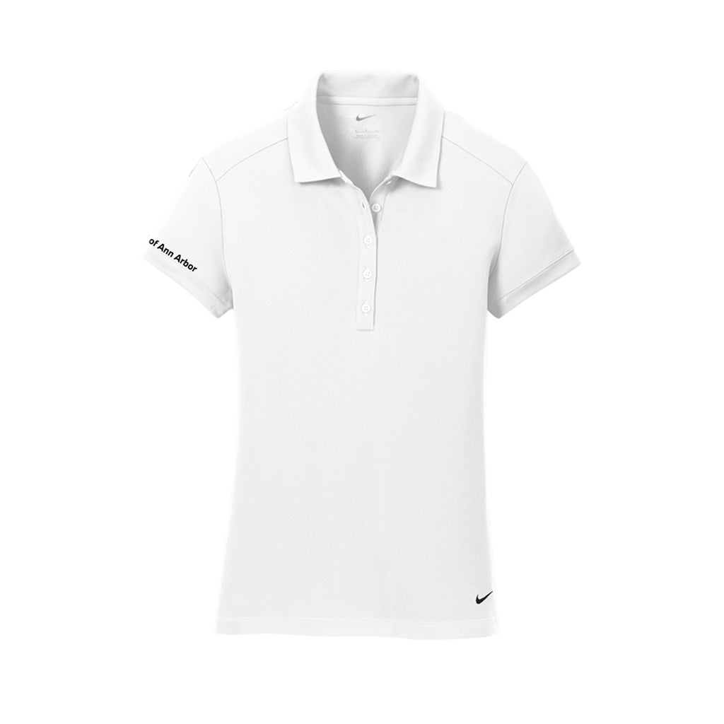 BMW of Ann Arbor - Nike Women's Dri-FIT Solid Icon Pique Modern Fit Polo