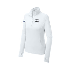 Liberty Automotive - Sport-Tek® Women's Sport-Wick® Stretch 1/4-Zip Pullover