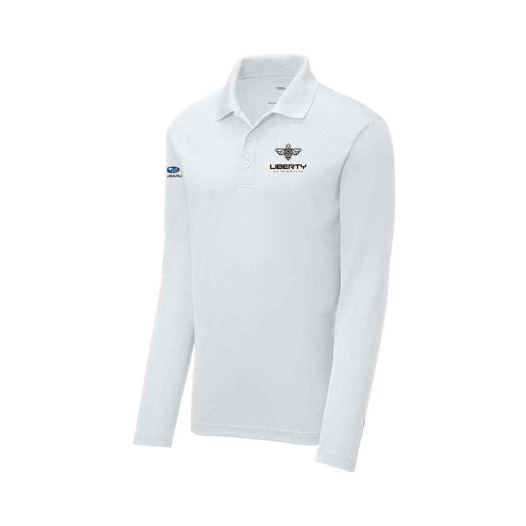 Liberty Automotive - Sport-Tek ® PosiCharge ® RacerMesh ® Long Sleeve Polo