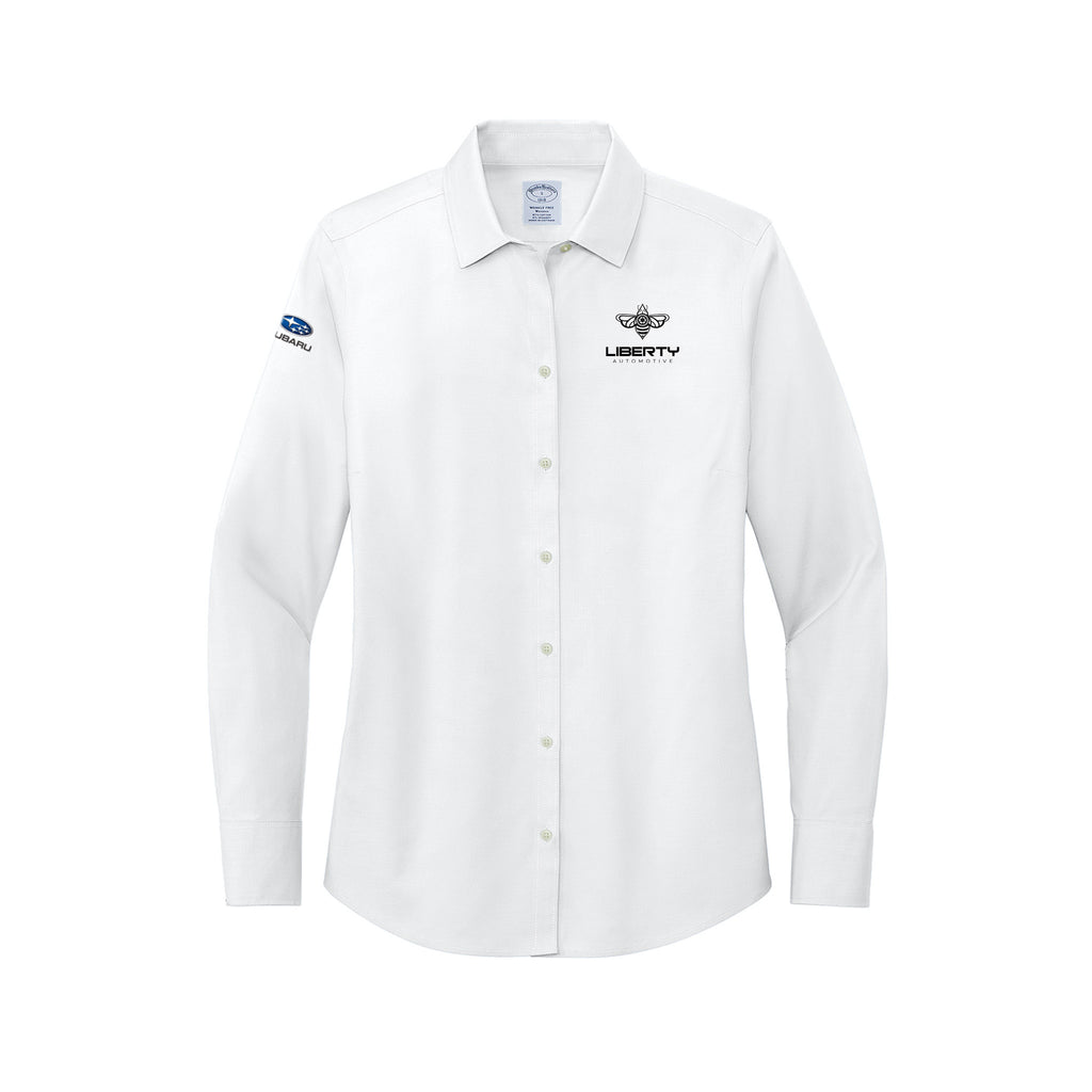 Liberty Automotive - Brooks Brothers® Women’s Wrinkle-Free Stretch Pinpoint Shirt